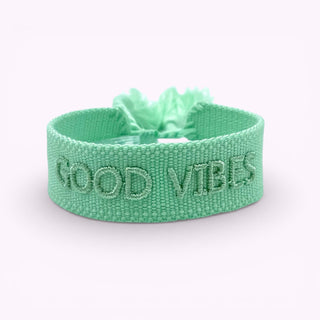 Statement Armband Good Vibes Mint