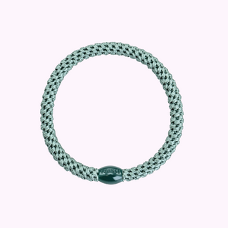 Kknekki Hair Tie Teal Slim, 4 für 3