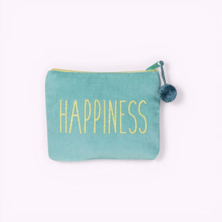 Kosmetiktäschli Mini Happiness Mint/Gelb