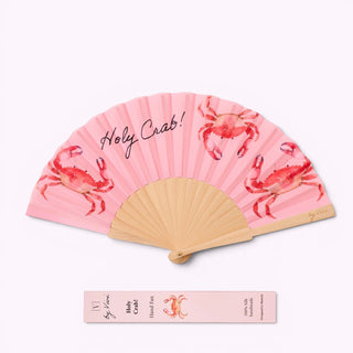 Sommer Fächer Holy Crab 41cm x 21cm