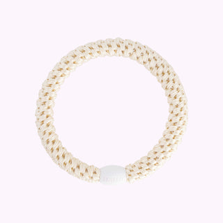 Kknekki Hair Tie Ivory, 4 für 3