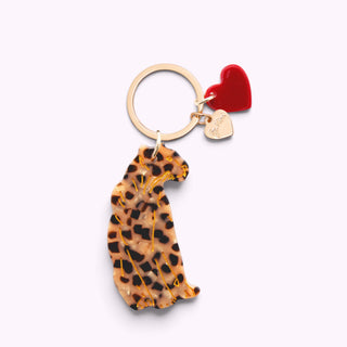 Schlüsselanhänger Leopard