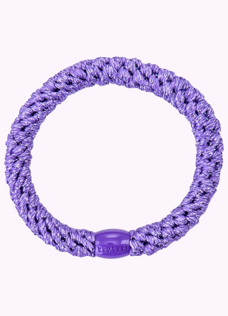 Kknekki Hair Tie Lila Glitter, 4 für 3