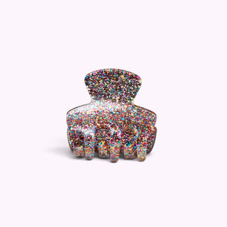 Mini Hairclip Konfetti-Glitzer