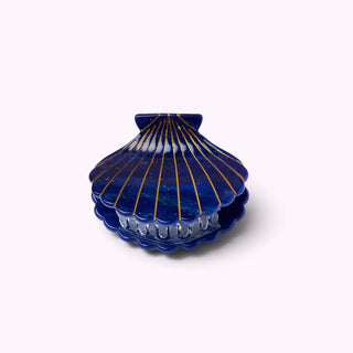 Haarklammer Muschelform Dunkler Himmel