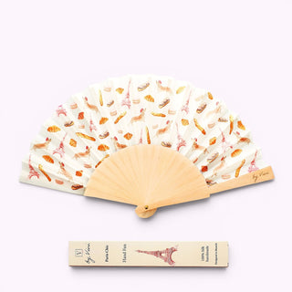 Sommer Fächer Paris Chic 41cm x 21cm