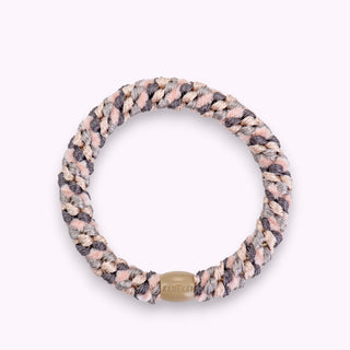 Kknekki Hair Tie Velvet Cedar- Bordeaux, 4 für 3