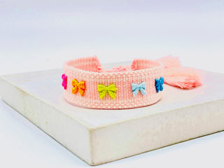 Schleifen Statement Armband Rosa 🎀🎀🎀