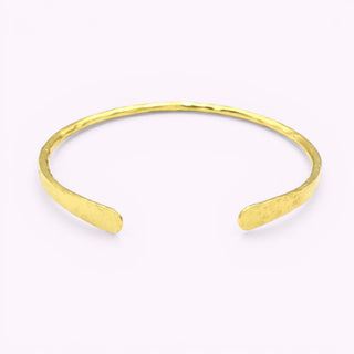 Armreif Hammered Oval