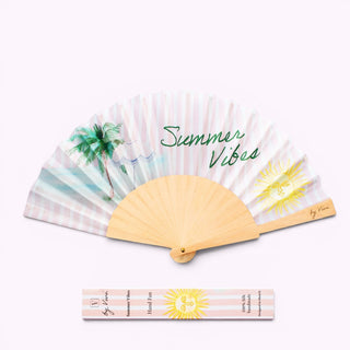 Sommer Fächer Summer Vibes 41cm x 21cm