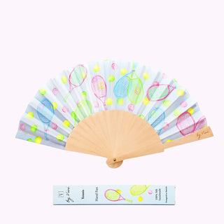 Sommer Fächer Tennis 41cm x 21cm