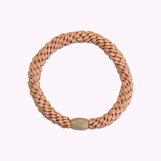 Kknekki Hair Tie Warm Peach - Beige, 4 für 3
