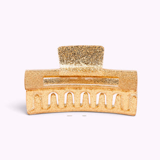 XL Haarspange Goldglitter